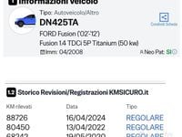 Usata Ford Fusion Titanium 2008 Grigio Utilitaria