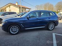 Usata BMW X3 184 CV (135 kW) 2022 Blu/azzurro SUV