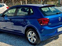 Usata VW Polo Sportline 89 CV (65 kW) 2019 Blu Utilitaria