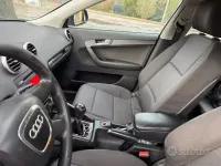 Usata Audi A3 140 CV (102 kW) 2010 Nero Utilitaria
