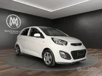 Usata Kia Picanto 69 CV (50 kW) 2014 Bianco pastello Utilitaria