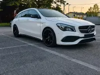 Usata Mercedes CLA180 Premium 109 CV (80 kW) 2018 Bianco Coupé