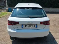 Usata Audi A3 105 CV (77 kW) 2013 Bianco Berlina
