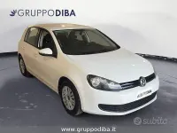 Usata VW Golf VII Trendline 105 CV (77 kW) 2012 Bianco Berlina