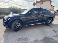 Usata Mercedes GLC300 Premium Plus 245 CV (180 kW) 2020 Blu/azzurro Coupé