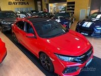 Usata Honda Civic Sport 182 CV (133 kW) 2019 Rosso Berlina