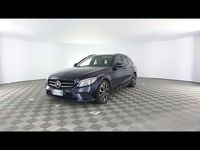 Usata Mercedes C220 Premium 194 CV (142 kW) 2021 Blu Station wagon