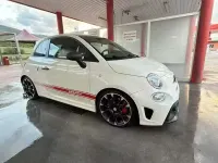 Usata Fiat 500 Abarth 135 CV (99 kW) 2009 Bianco Cabrio