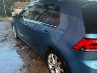 Usata VW Golf VII 105 CV (77 kW) 2012 Blu Berlina