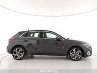 Usata Audi A3 Advanced 116 CV (85 kW) 2022 Grigio Berlina