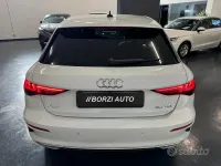 Usata Audi A3 Advanced 116 CV (85 kW) 2020 Bianco Berlina