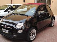 Usata Fiat 500C Lounge 69 CV (50 kW) 2010 Nero Cabrio