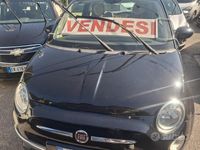 Usata Fiat 500 Lounge 75 CV (55 kW) 2009 Nero Cabrio