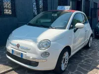 Usata Fiat 500C Lounge 69 CV (50 kW) 2015 Bianco Cabrio