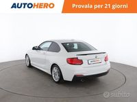 Usata BMW 218 M Sport 136 CV (100 kW) 2018 Bianco Coupé