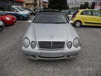 Usata Mercedes CLK200 Elegance 163 CV (119 kW) 2001 Argento Cabrio