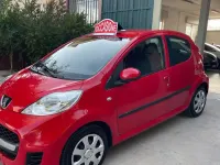 Usata Peugeot 107 68 CV (50 kW) 2009 Rosso Utilitaria