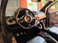 Usata Abarth 500 Custom 135 CV (99 kW) 2015 Grigio Utilitaria
