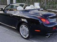 Usata Lexus SC430 286 CV (210 kW) 2002 Nero Cabrio
