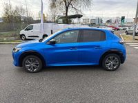 Usata Peugeot e-208 Allure 100 kW (136 CV) 2023 Blu Utilitaria