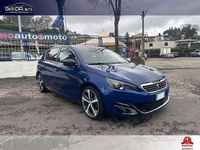 Usata Peugeot 308 GT-line 120 CV (88 kW) 2017 Blu Berlina