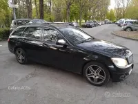 Usata Mercedes C220 150 CV (110 kW) 2010 Nero Station wagon