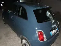 Usata Fiat 500 75 CV (55 kW) 2009 Bluazzurro Cabrio
