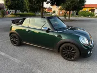 Usata Mini Cooper D Cabriolet 112 CV (82 kW) 2013 Verde Cabrio