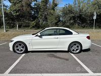Usata BMW 420 M Sport 190 CV (139 kW) 2017 Bianco Cabrio