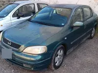 Usata Opel Astra 101 CV (74 kW) 2002 Verde Berlina