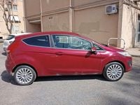 Usata Ford Fiesta Titanium 82 CV (60 kW) 2009 Rosso Utilitaria