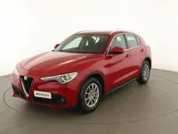 Usata Alfa Romeo Stelvio Business 180 CV (132 kW) 2018 Rosso SUV