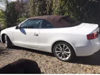Usata Audi A5 Cabriolet 211 CV (155 kW) 2013 Bianco Cabrio