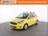 Usata Ford Ka Plus Basis 70 CV (51 kW) 2018 Giallo Utilitaria