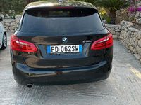 Usata BMW 218 Advantage 150 CV (110 kW) 2016 Nero Monovolume