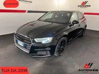 Usata Audi A3 Admired 150 CV (110 kW) 2020 Nero Berlina
