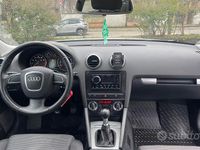 Usata Audi A3 Attraction 125 CV (91 kW) 2010 Grigio Berlina