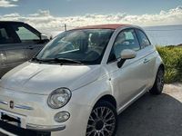 Usata Fiat 500C 95 CV (69 kW) 2013 Bianco Cabrio