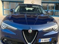 Usata Alfa Romeo Stelvio 180 CV (132 kW) 2018 Blu SUV