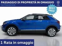 Usata VW T-Roc Style 110 CV (80 kW) 2022 Ravenna blue metallizzato deep SUV