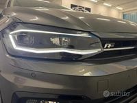 Usata VW Polo R-line 90 CV (66 kW) 2019 Grigio Utilitaria
