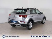 Usata VW T-Roc Life 116 CV (85 kW) 2025 Argento SUV