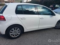 Usata VW Golf VII 105 CV (77 kW) 2013 Bianco Berlina