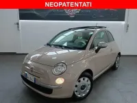 Usata Fiat 500 Lounge 69 CV (50 kW) 2013 Beige Utilitaria