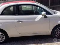 Usata Fiat 500C 95 CV (69 kW) 2012 Bianco Cabrio