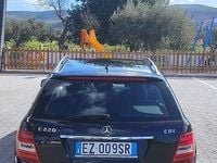 Usata Mercedes C220 Avantgarde 170 CV (125 kW) 2014 Nero Station wagon