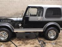 Usata Jeep CJ Laredo 121 CV (88 kW) 1981 Nero SUV