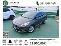 Usata Ford Fiesta Vignale 86 CV (63 kW) 2018 Grigio Utilitaria