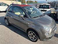 Usata Fiat 500C Lounge 69 CV (50 kW) 2015 Grigio Cabrio