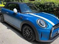Usata Mini Cooper Cabriolet 136 CV (100 kW) 2022 Blu/azzurro Cabrio